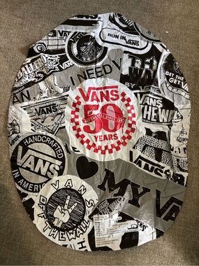 VANS Off The Wall 50th Anniversary Big Mouth Lip Float Raft Aquatic Pool Toy New